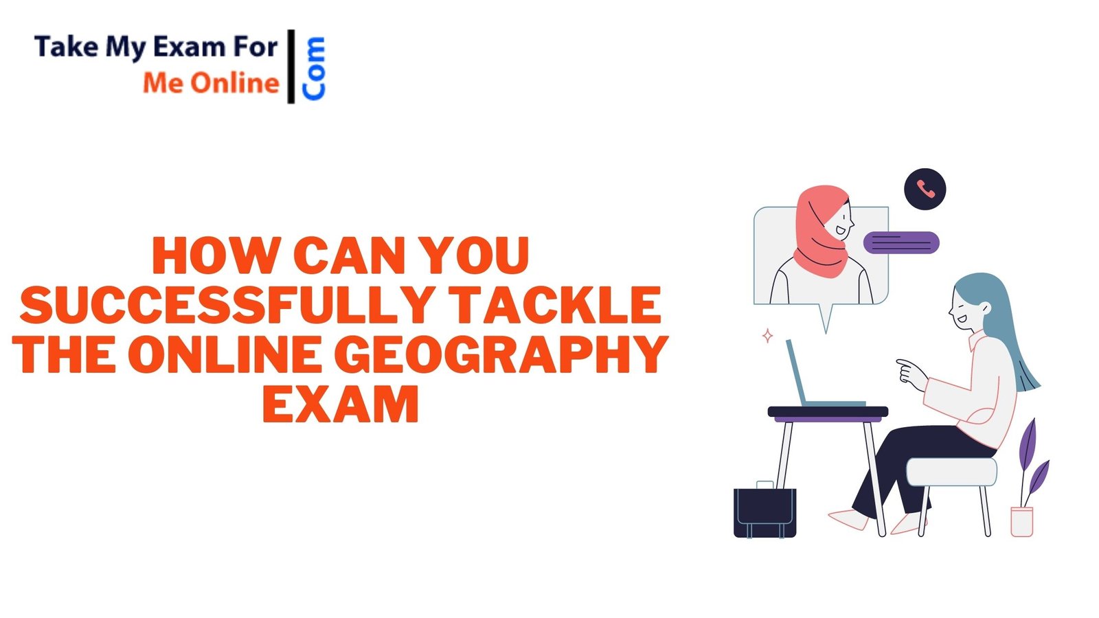 How can you successfully tackle the online geography exam